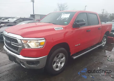 2023 Ram 1500 Big Horn 4X2 5'7 Box from USA, damaged, VIN 1C6RREFT0PN625868